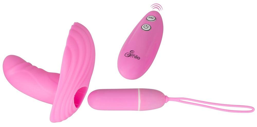 Sweet Smile RC Panty Vibrator with Vibro‑Penis - EternaNordic
