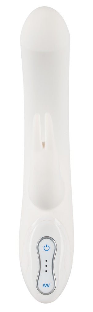 Batteridrevet rabbit vibrator med opbevaringspose
