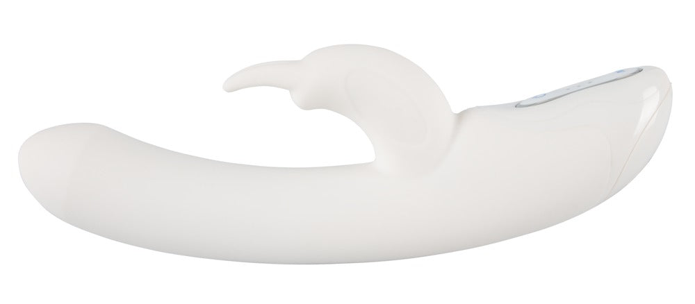 Rabbit vibrator i silkeblød silikone til G-punkt og klitoris