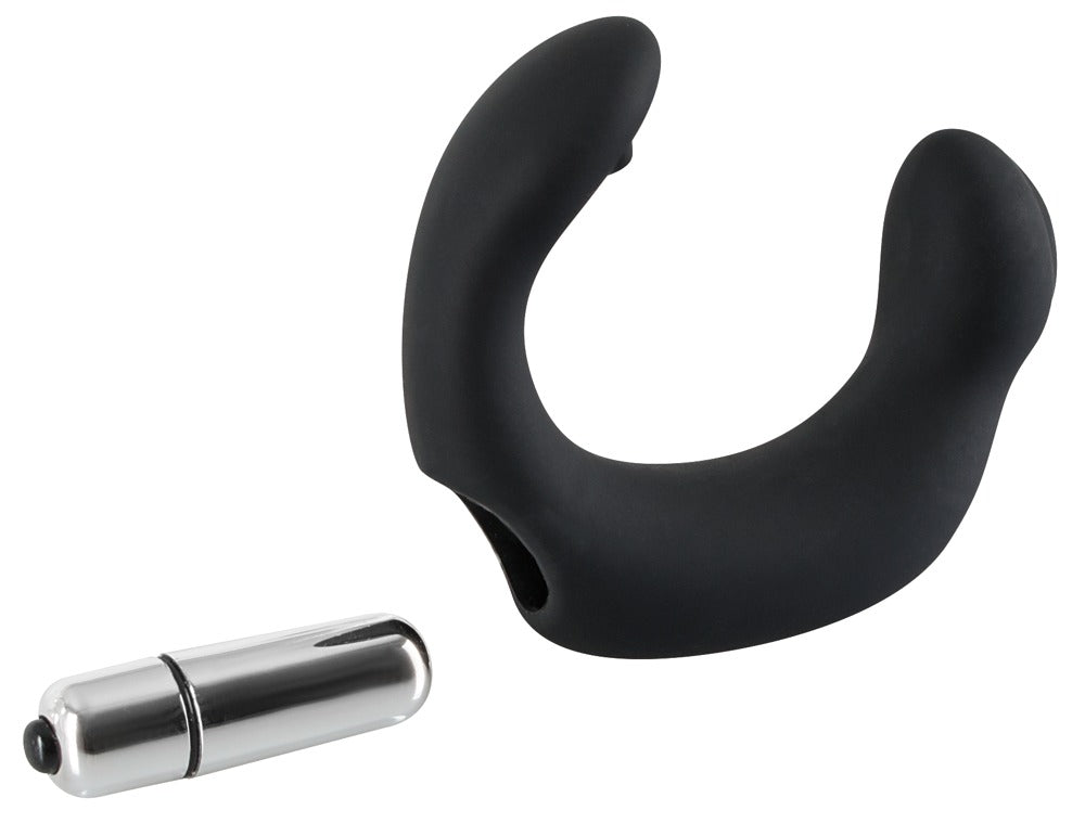 Rebel C-Shaped Prostate Vibrator – C-formet P-spot vibrator med mellemkødsstimulation