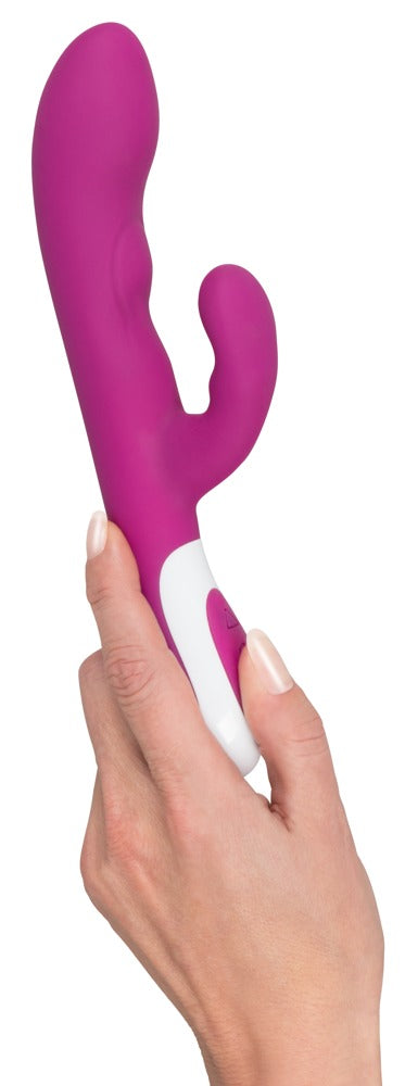 Javida Heating Vibe rabbit-vibrator med varmefunktion og 2 motorer