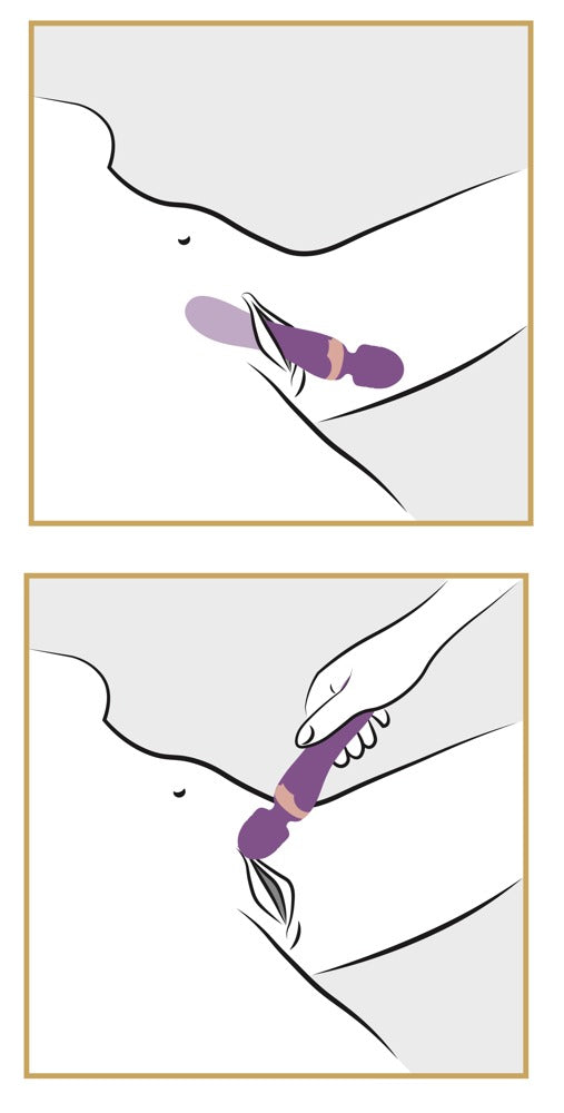 Javida Double Massager Lilla Dual-ended Vibrator