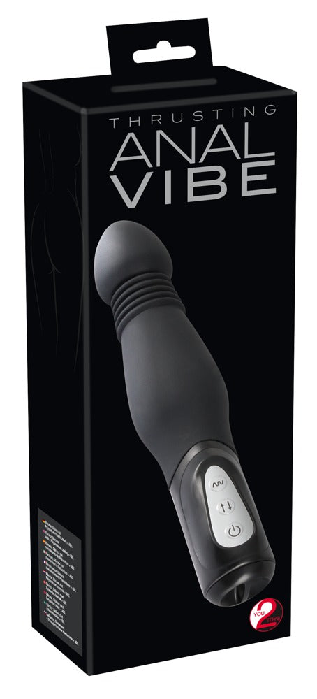 Anal Vibrator med Integreret Thrust-Funktion