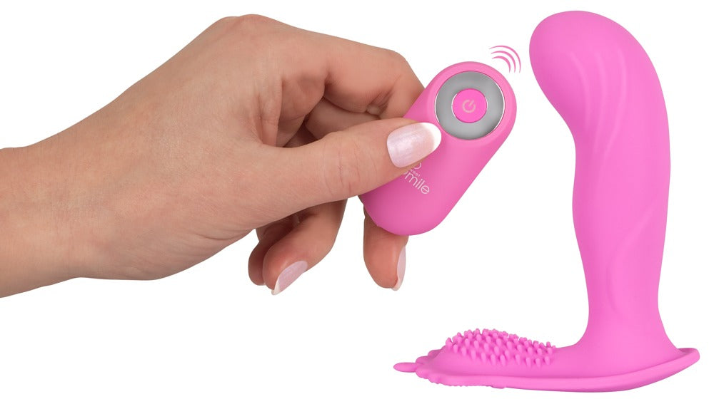 Sweet Smile G-Spot Panty Vibe med fjernbetjening og 10 vibrationsmodes
