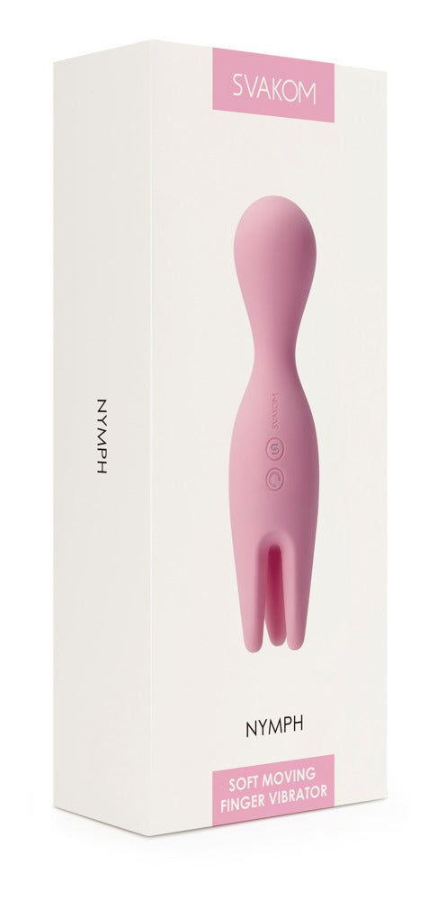 Nymph Lay-On Vibrator med Roterende Fingre - EternaNordic