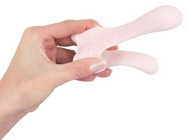Couples Choice parvibrator med 2 motorer og dobbelt design