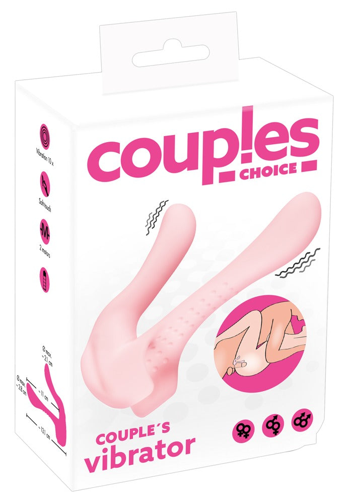 Couple’s Vibrator – Dobbelt Motor & Fleksibel Nydelse | Couples Choice