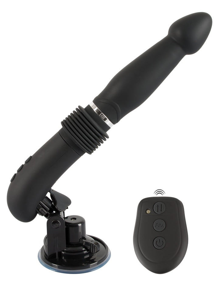 Premium Thrusting Vibrator – Dyb Rytme, 7 Vibrationer & Justerbar Suction Cup
