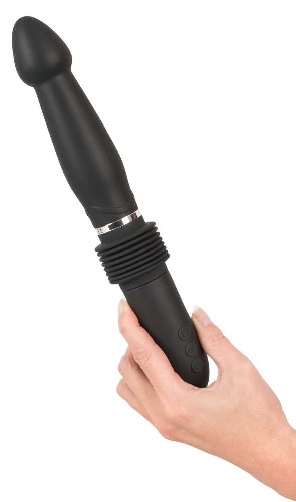 Premium Thrusting Vibrator – Dyb Rytme, 7 Vibrationer & Justerbar Suction Cup