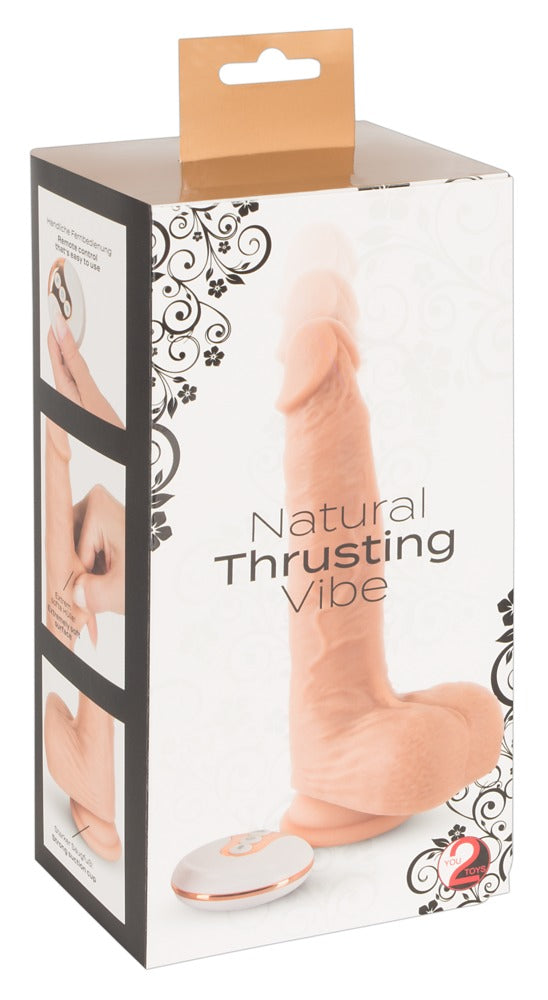 Thrusting Realistic Vibrator