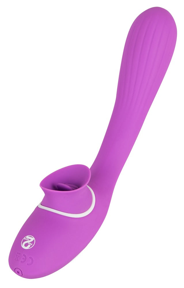 Rabbit Vibrator med Lille Tunge – Innovativ Dobbelt Nydelse - EternaNordic