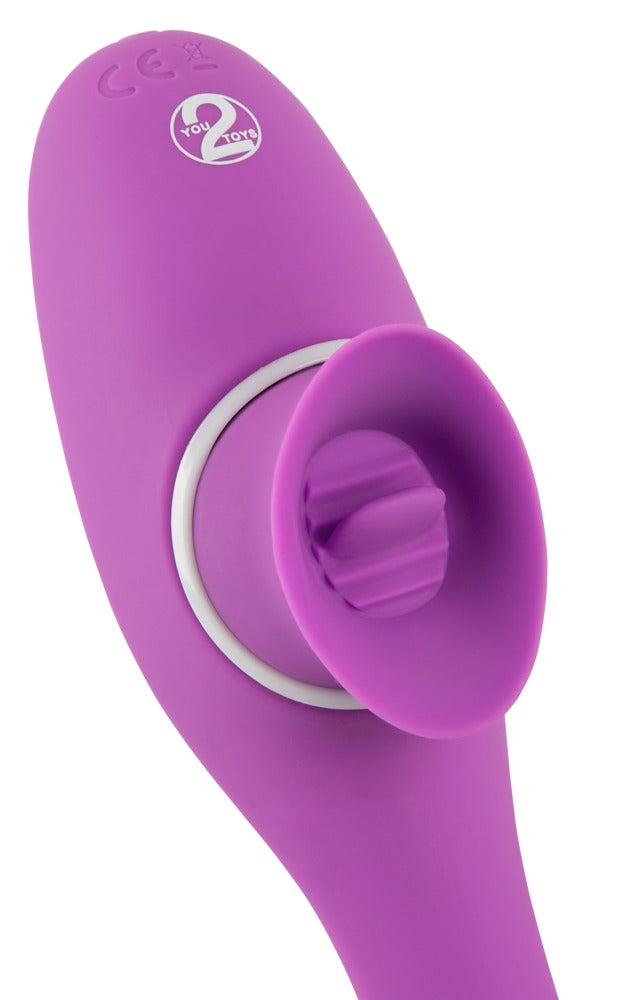 Rabbit Vibrator med Lille Tunge – Innovativ Dobbelt Nydelse - EternaNordic