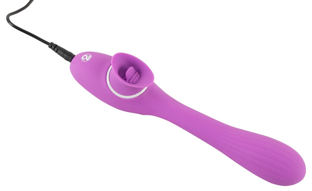 Rabbit Vibrator med Lille Tunge – Innovativ Dobbelt Nydelse - EternaNordic