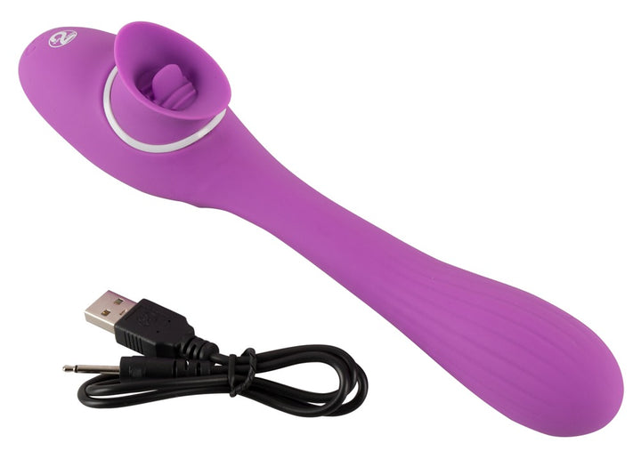 Rabbit Vibrator med Lille Tunge – Innovativ Dobbelt Nydelse - EternaNordic