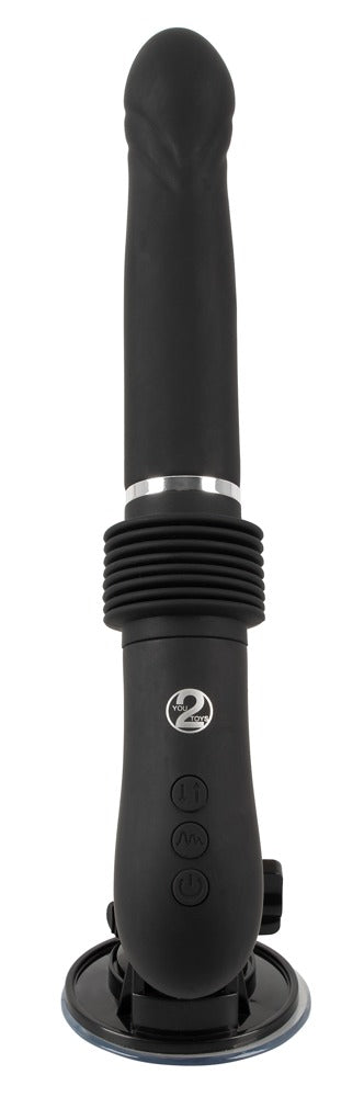 Premium Thrusting Vibrator 2.0 – Justerbar Suction Cup & Kraftfuld Rytme