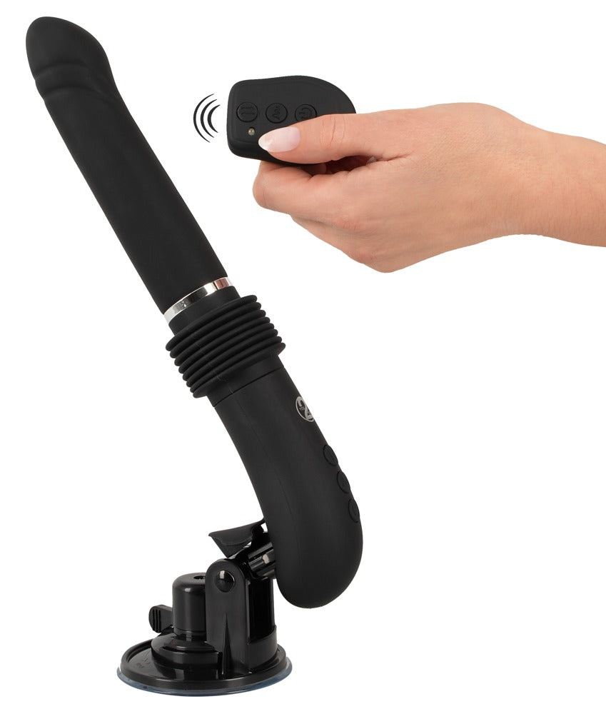 Premium Thrusting Vibrator 2.0 – Justerbar Suction Cup & Kraftfuld Rytme
