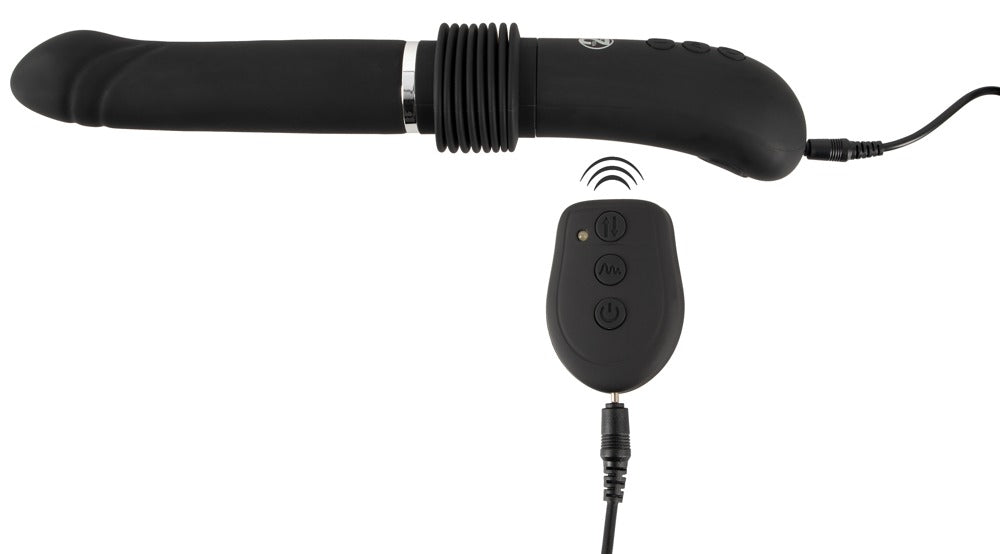 Premium Thrusting Vibrator 2.0 – Justerbar Suction Cup & Kraftfuld Rytme