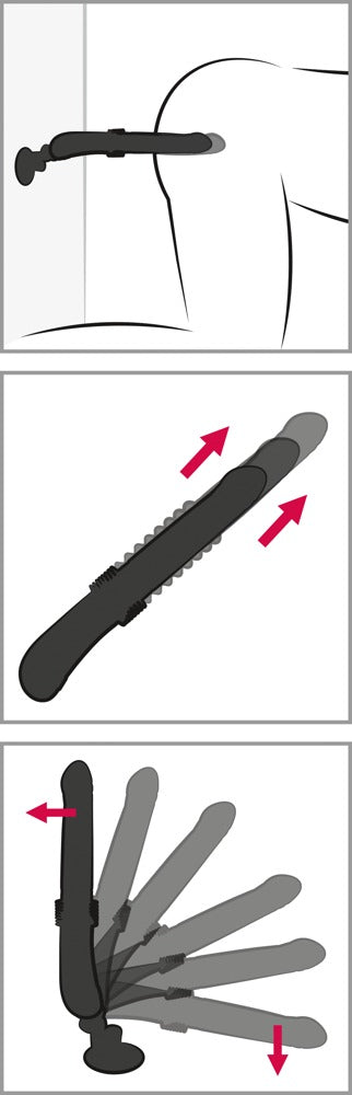 Premium Thrusting Vibrator 2.0 – Justerbar Suction Cup & Kraftfuld Rytme