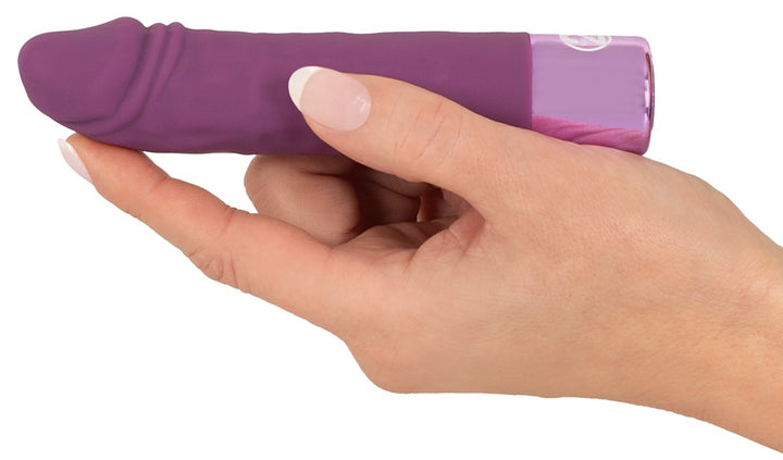Elegant Series realistisk mini-vibrator i silkeblød silikone