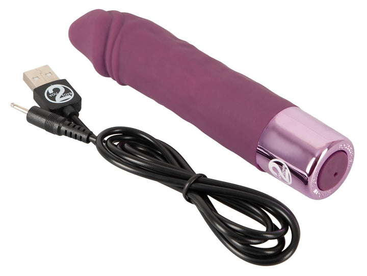 Diskret USB-genopladelig vibrator i lille størrelse