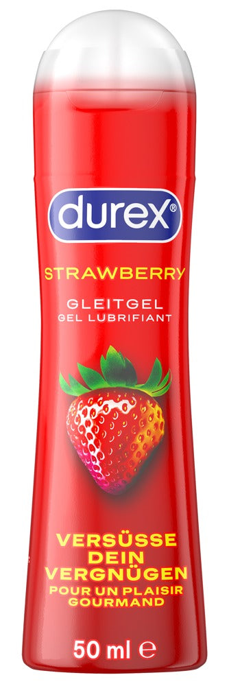 Durex Strawberry pH-venlig vandbaseret glidecreme til intim leg