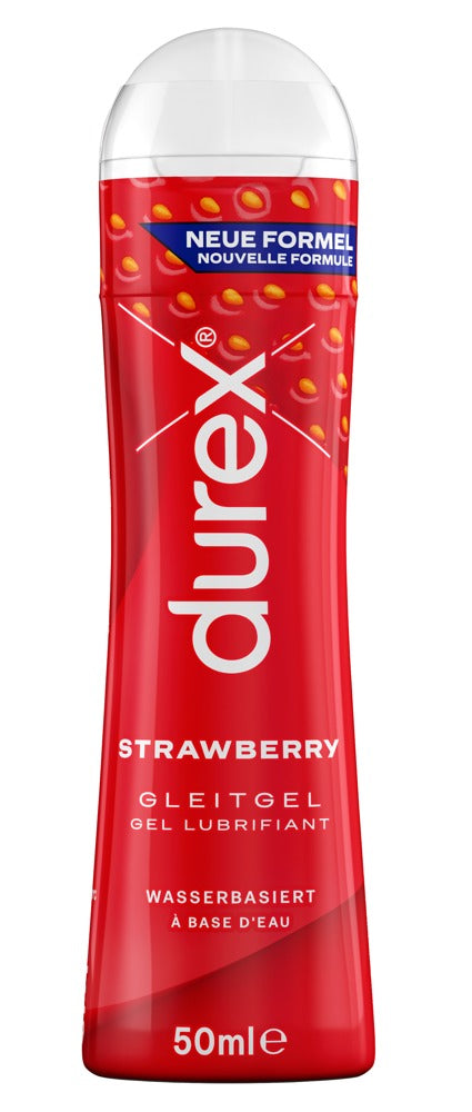 Strawberry Pleasure Gel – Vandbaseret Jordbærglidemiddel (50 ml) - EternaNordic