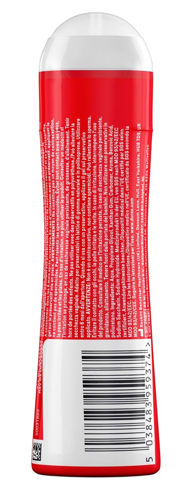 Strawberry Pleasure Gel – Vandbaseret Jordbærglidemiddel (50 ml)