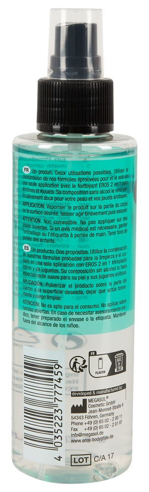 EROS Intimate & Toy Cleaner – 2-i-1 Rengøring & Pleje (150 ml)