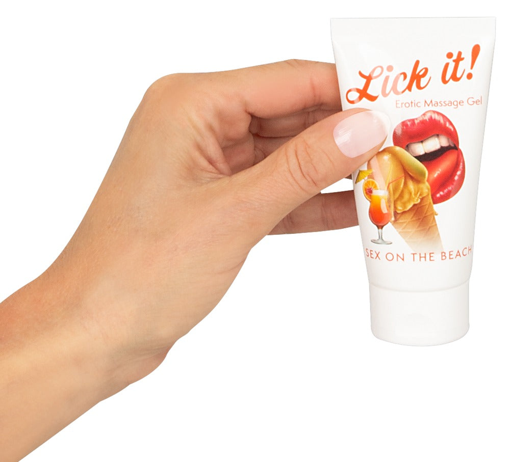 Lick It! Sex on the Beach – Spiseligt Cocktailglidemiddel (50 ml)