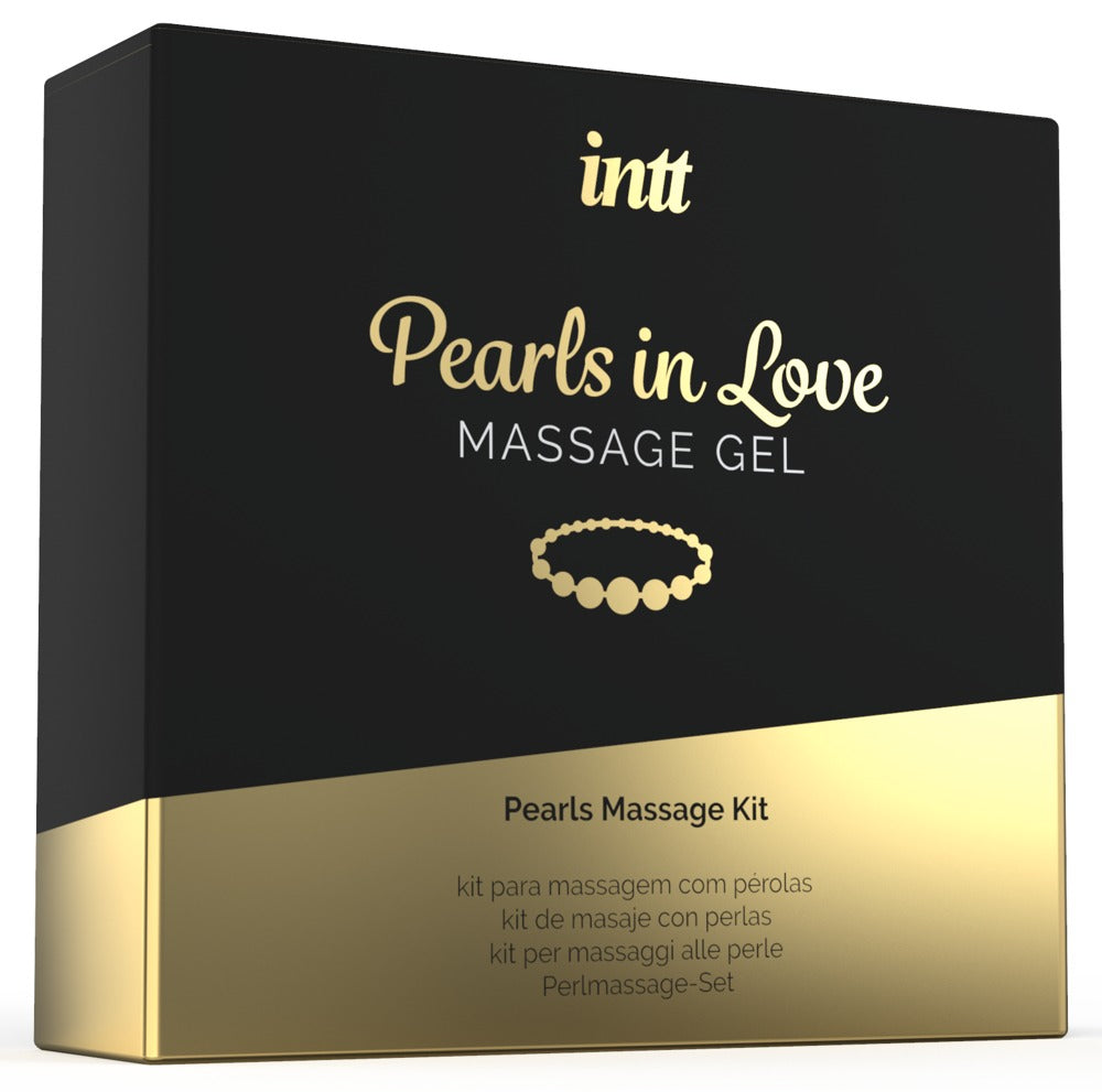 Pearls in Love – Sensuelt 2-Delt Massagekit med Perlekæde