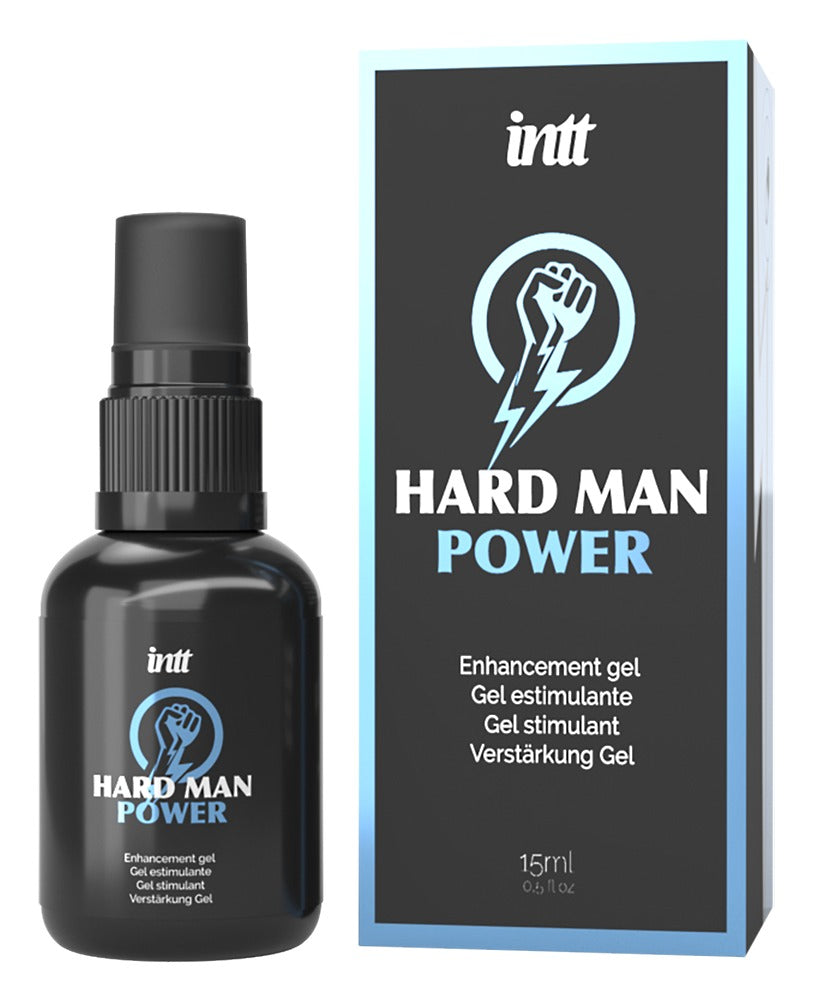 Hard Man Power Gel – Stimulerende Arousal Gel til Mænd (15 ml)