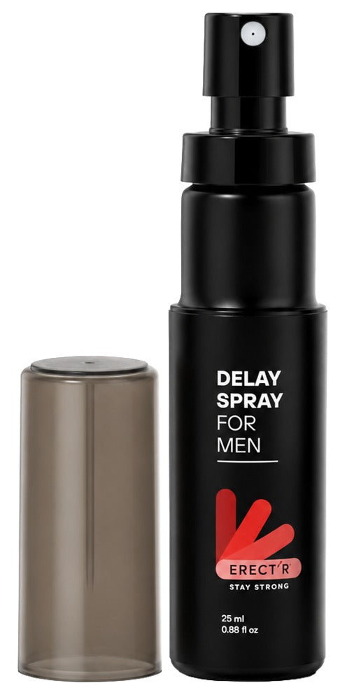 ErectR Delay Spray for Men 25 ml med aloe vera og panthenol