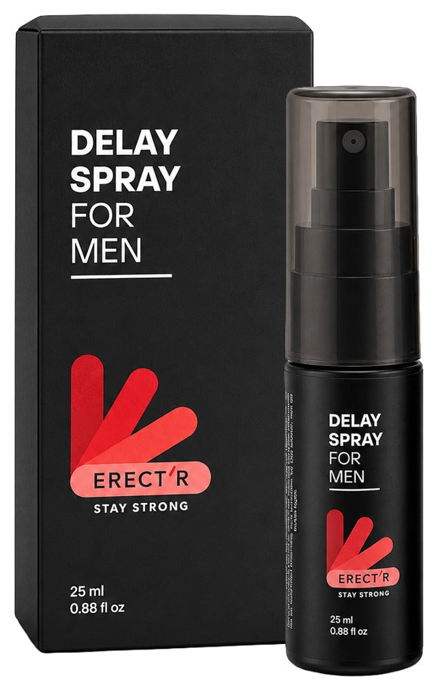 Intim delay spray med aloe vera, panthenol og let formel til udvendig brug