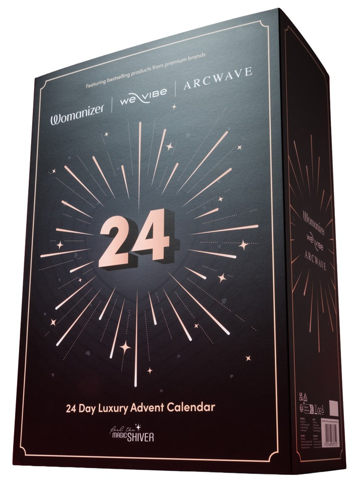Julekalender til voksne med Womanizer Enhance, We-Vibe Sync Lite og Arcwave Zing