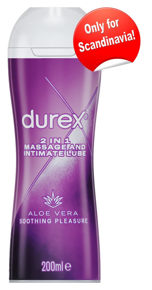 2‑in‑1 Massage Gel & Lubricant with Aloe Vera