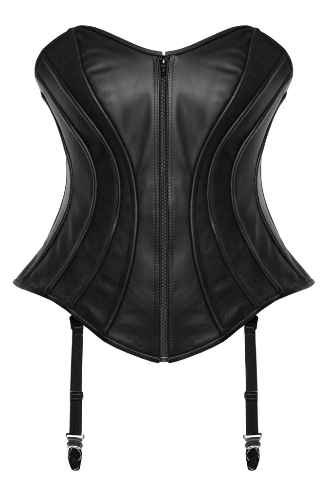 Lamb Nappa Leather Full Cup Corset – Stropløst, Formende &amp; Ualmindeligt Blødt - EternaNordic