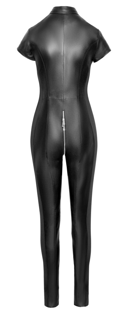 Lamb Nappa Leather Jumpsuit – Tætsiddende, Blød &amp; Perfekt Formet