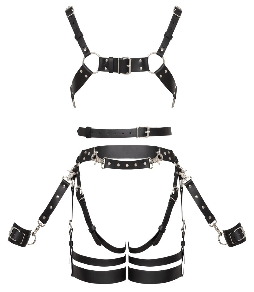 ZADO Multi-Piece Leather Harness Set