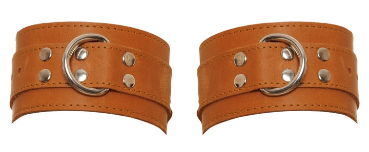 Klassiske Lædermanchetter i Naturligt Design