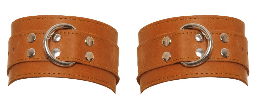 Klassiske Lædermanchetter i Naturligt Design