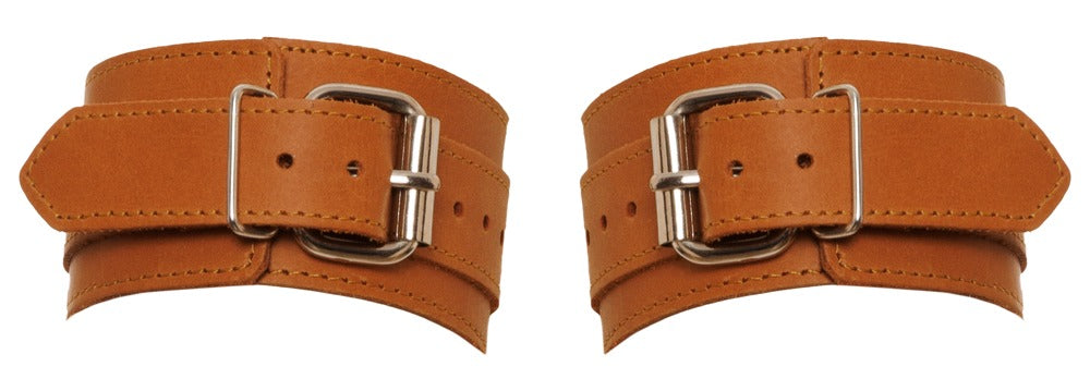 Klassiske Lædermanchetter i Naturligt Design