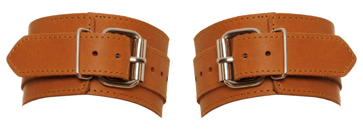 Klassiske Lædermanchetter i Naturligt Design