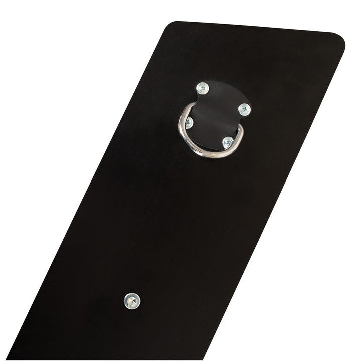 Bondage Cross – Elegant Vægmonteret Kors med Justerbare Læderstropper