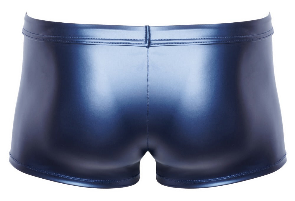 Metallic Blue Matte Bukser – NEK