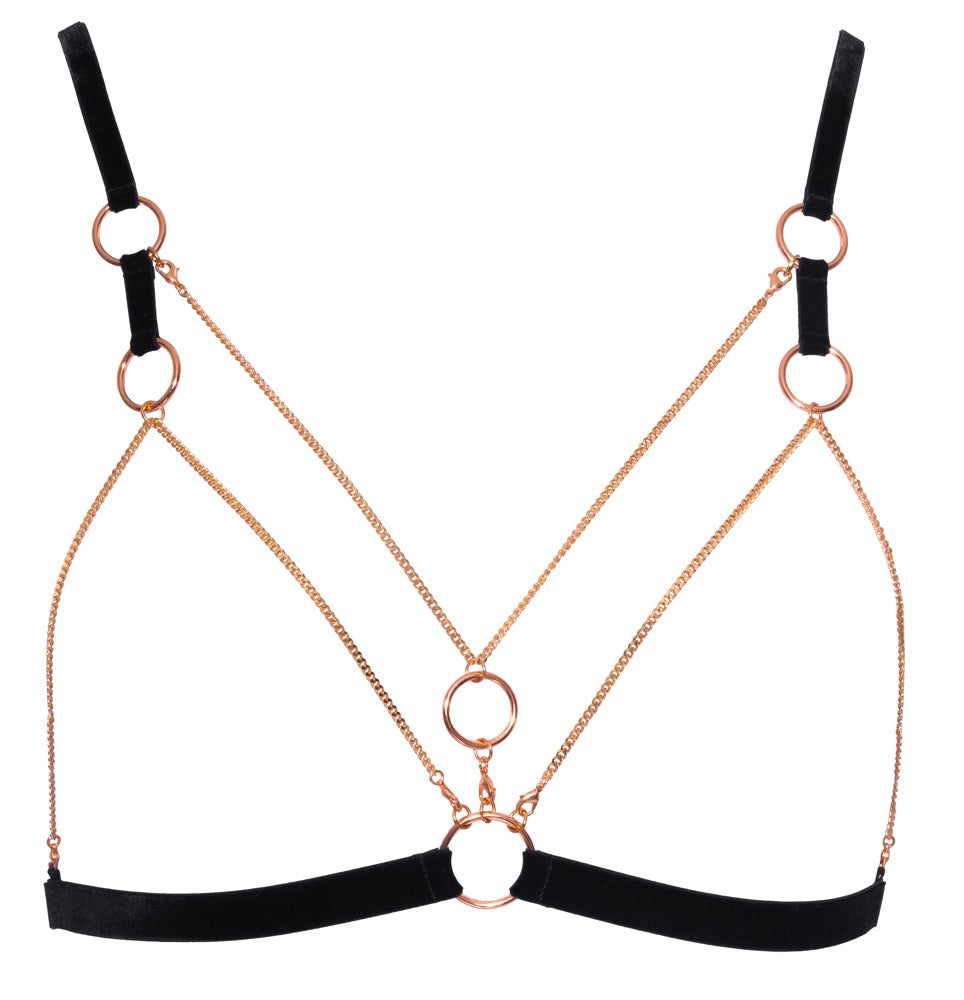 Open Cup Bra & Crotchless String - EternaNordic