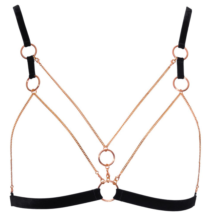Open Cup Bra & Crotchless String - EternaNordic