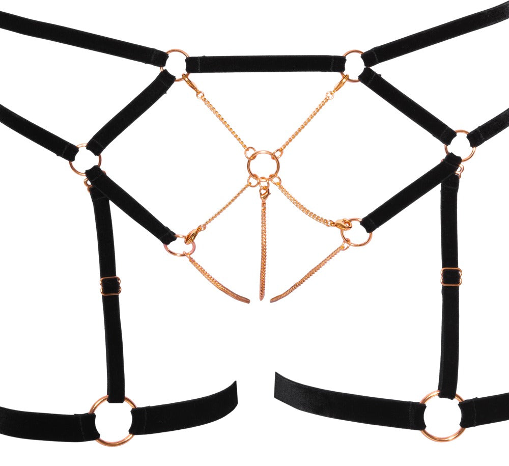 Open Cup Bra & Crotchless String - EternaNordic