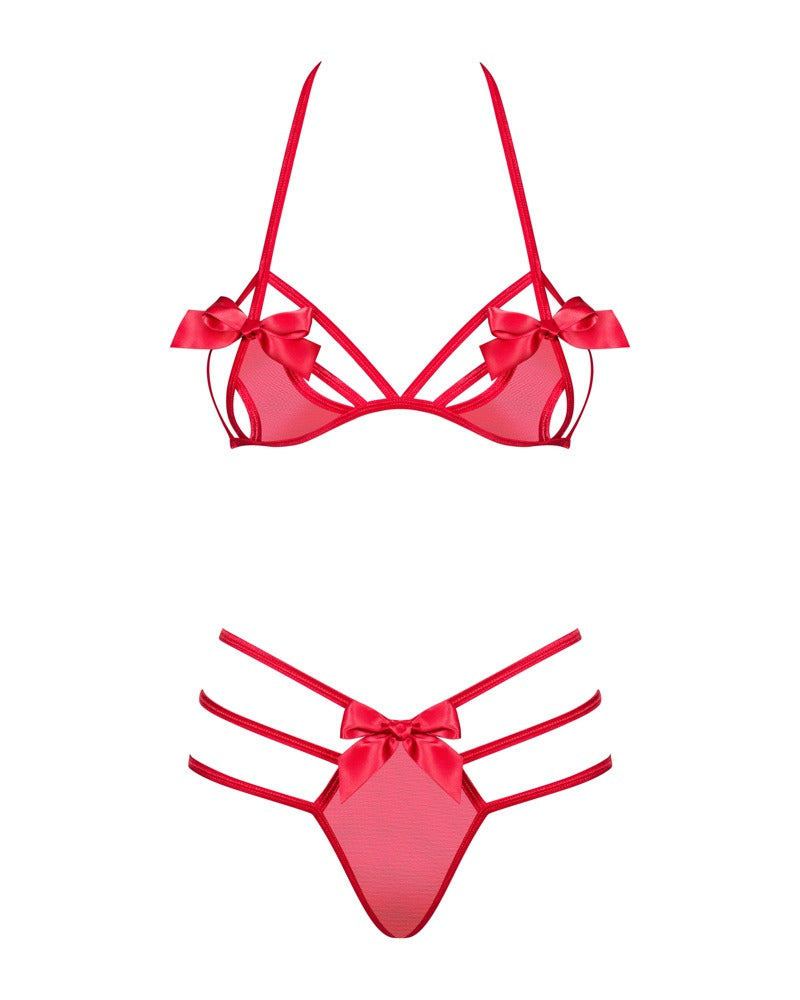 Strappy BH & String Sæt