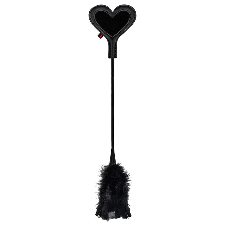 Double‑Ended Heart Crop & Feather Tickler