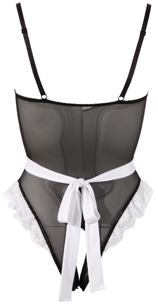 3-delt Erotik Tjenestepige Kostume